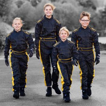 Speed Overall Cordura ATLANTA CS-2 schwarz/gelb Gr. XXL